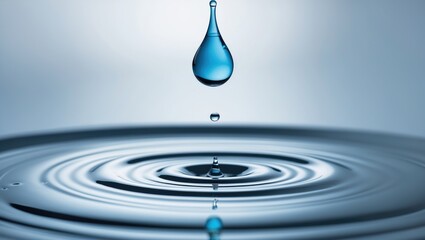 Poster - Water Drop: Capturing the Beauty of Falling Splash