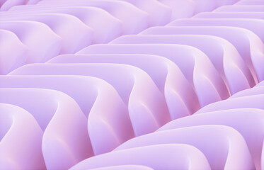 Poster - Abstract futuristic geometric pattern background. 3d rendering