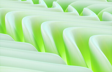 Poster - Abstract futuristic geometric pattern background. 3d rendering