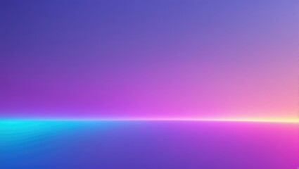 Poster - Vivid neon color gradient with blurred fluorescent background and defocused ultraviolet glow in a modern minimal abstract overlay.