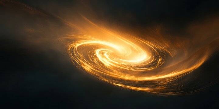 Fog swirl pops gently on a chromatic shining background