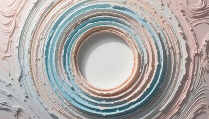 Poster - Artistic texture creation abstract design visual artwork studio setting top-down perspective contemporary concepts for modern decor