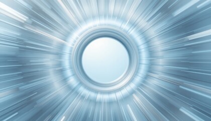 Fototapete - Dynamic motion blur effect abstract digital space visual art futuristic environment close-up view concept of speed and time