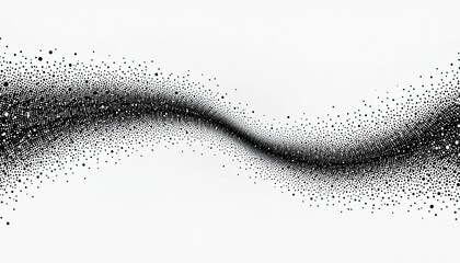 Poster - Dynamic wave pattern creation digital art abstract concept minimalistic environment close-up view modern design trends for creative projects
