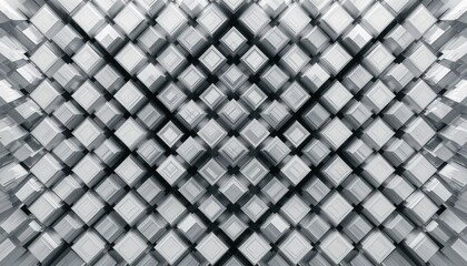 Poster - Dynamic geometric patterns abstract art digital artwork monochrome environment top-down viewpoint contemporary design for visual impact