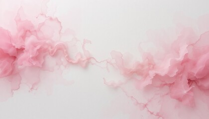 Poster - Abstract pink fluid motion art digital creation minimalist design soft background contemporary aesthetic
