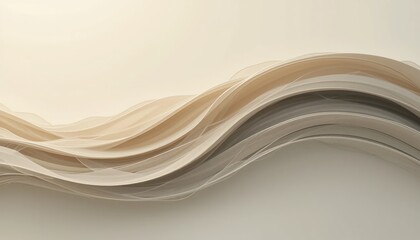 Poster - Fluid motion abstract design modern art gallery digital artwork minimalist style aesthetic perspective creative concept