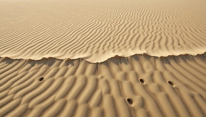 Poster - Desert landscape patterns sand dunes nature photography arid environment aerial view abstract textures and forms