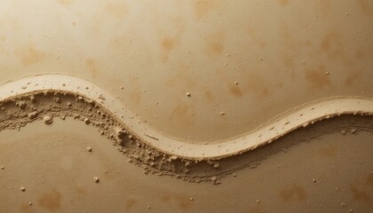 Poster - Flowing sand movement desert landscape abstract image natural environment macro view concept of erosion and terrain changes