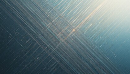 Poster - Dynamic digital patterns abstract environment visual content light and space technology concept for modern design