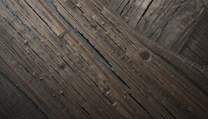 Poster - Natural wood texture surface artistic perspective high-quality photography indoor environment close-up view emphasizing organic patterns