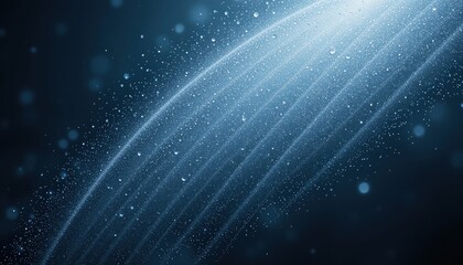 Poster - Dynamic water droplet effects underwater scene digital artwork abstract environment close-up view fluid dynamics concept for visual art