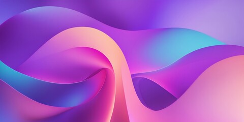 Fototapete - Abstract Colorful Wave Design for Modern Backgrounds