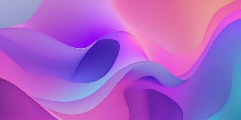 Fototapete - Abstract Colorful Wave Design for Modern Backgrounds