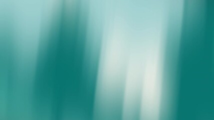Poster - A soft gradient of turquoise and aqua tones creates a serene and soothing abstract background.
