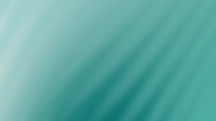 Poster - A smooth gradient background in shades of teal, creating a tranquil and calming atmosphere.