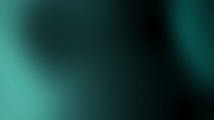 Poster - A soft, abstract gradient of teal and black hues creates a calming, serene visual effect.
