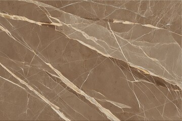 Poster - Elegant brown marble surface with intricate white veining showcasing natural beauty and texture in interior design