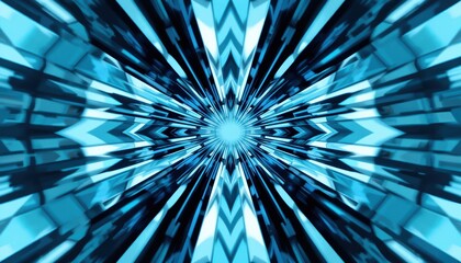 Fototapete - Dynamic light burst action abstract digital art high-contrast environment captivating visuals vibrant colors modern design for impact