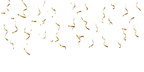 Poster - seamless luxury premium golden random chaotic lines on transparent background. luxury banner present