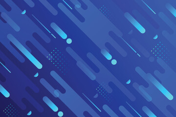 Poster - Blue gradient streaks A modern abstract design with dynamic movement