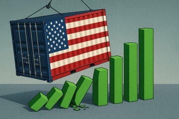 Poster - Economic Growth and Container Trade Visual Representation
