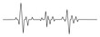 © Mago - heartbeat pulse line ekg waveform sketch vector