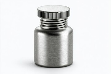 Poster - Metal container with a screw-on lid for storing various substances
