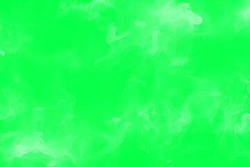 Wall Mural - vibrant green misty background