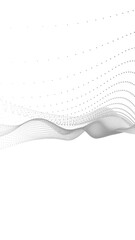 Wall Mural - particles lines