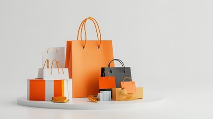 Wall Mural - graphic resource for shopping and eCommerce	
