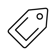 Poster - Price tag vector icon, label tag, sale tag, discount tag, shop tag, offer tag, retail tag design