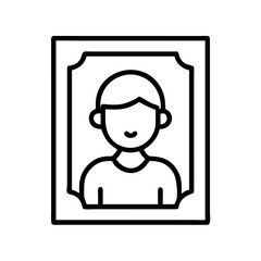 Leinwandbilder - Portrait photo frame picture art design gallery display decoration memory family person avatar image