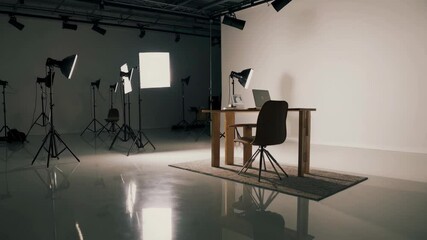Poster - Simple Creative Studio Setup for Professional Photography Work