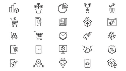 Poster - marketing sign vector collection design