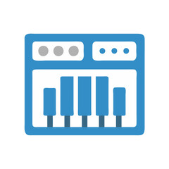 Poster - Graphical Data Visualization: Bar Chart in Window Illustration