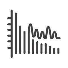 Poster - Declining Data: Statistics, Graph, Chart, Report, Decrease, Falling