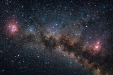 Wall Mural - vast cosmic starry expanse.