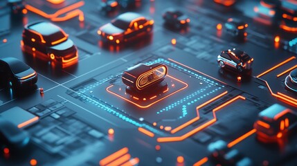 Poster - Connected vehicles and the future of transportation.