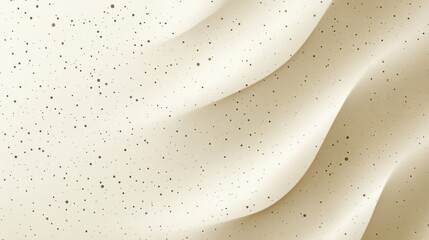 Fototapete - abstract background with soft ecru tones dotted design and eggshell paper texture
