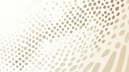 Fototapete - abstract background with soft ecru tones dotted design and eggshell paper texture