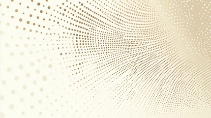 Fototapete - abstract background with soft ecru tones dotted design and eggshell paper texture