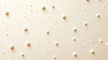 Fototapete - abstract background with soft ecru tones dotted design and eggshell paper texture