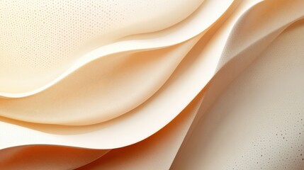 Fototapete - abstract background with soft ecru tones dotted design and eggshell paper texture