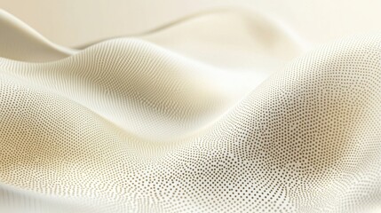 Fototapete - abstract background with soft ecru tones dotted design and eggshell paper texture