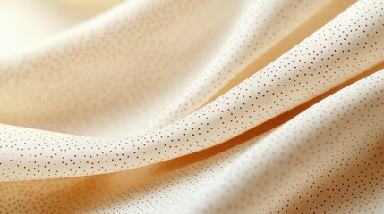 Fototapete - abstract background with soft ecru tones dotted design and eggshell paper texture