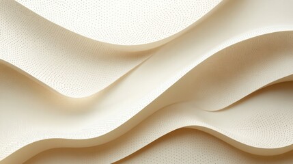 Fototapete - abstract background with soft ecru tones dotted design and eggshell paper texture