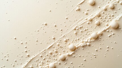 Fototapete - abstract background with soft ecru tones dotted design and eggshell paper texture