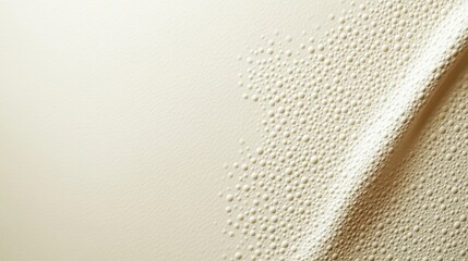 Fototapete - abstract background with soft ecru tones dotted design and eggshell paper texture