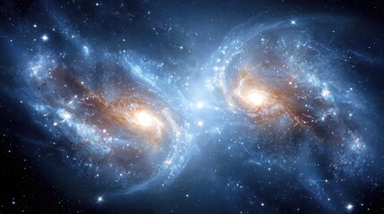 Poster - Hypersonic collision of galaxies reshapes cosmic structure and evolution